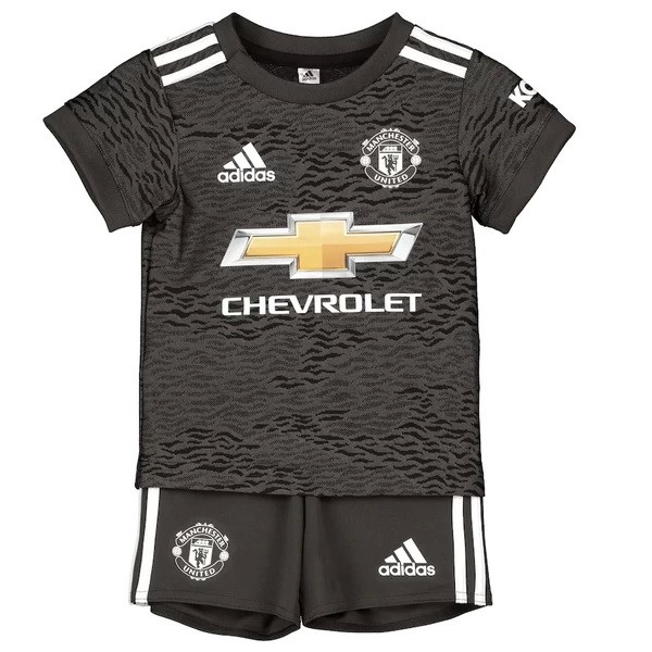 Maillot Football Manchester United Exterieur Enfant 2020-21 Noir